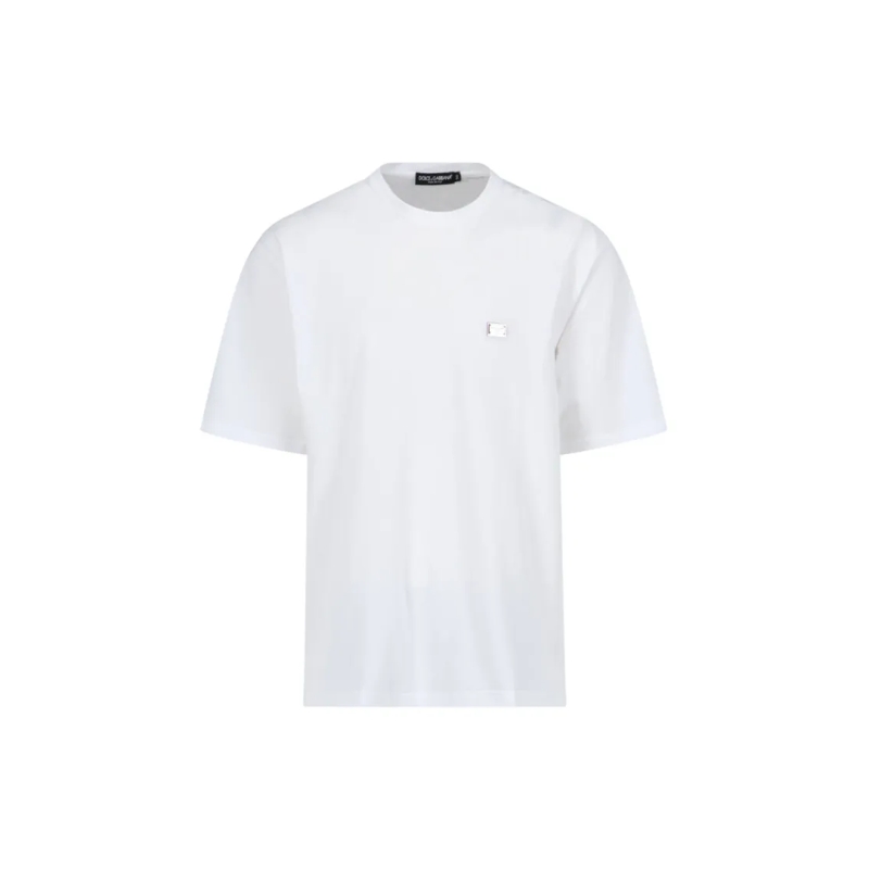 Dolce&Gabbana T-Shirt Plaque' T-Shirt – White White