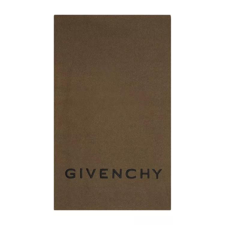 Givenchy Tücher & Schals - Khaki Wool And Cashmere Scarf - Gr. unisize - in Grün - für Damen