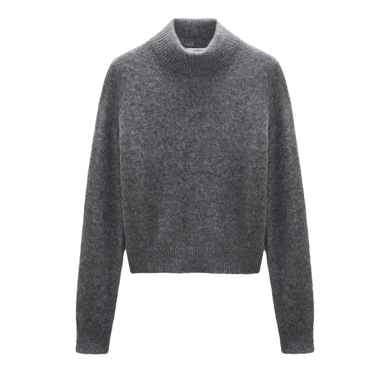 Dorothee Schumacher Trui LUXURY LOVE pullover stereo grey