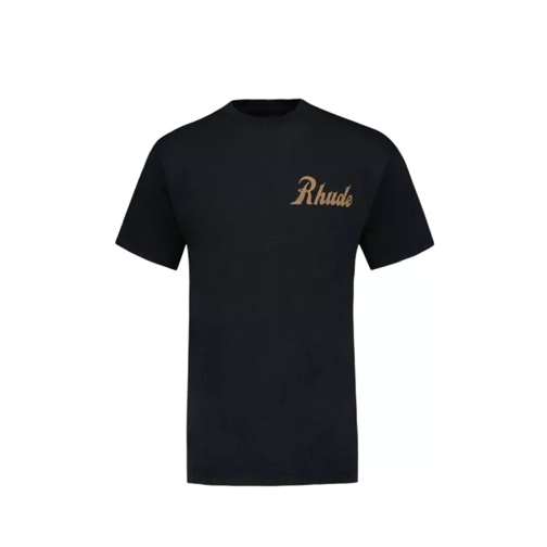 Rhude Sales And Service T-Shirt - Cotton - Black Black 
