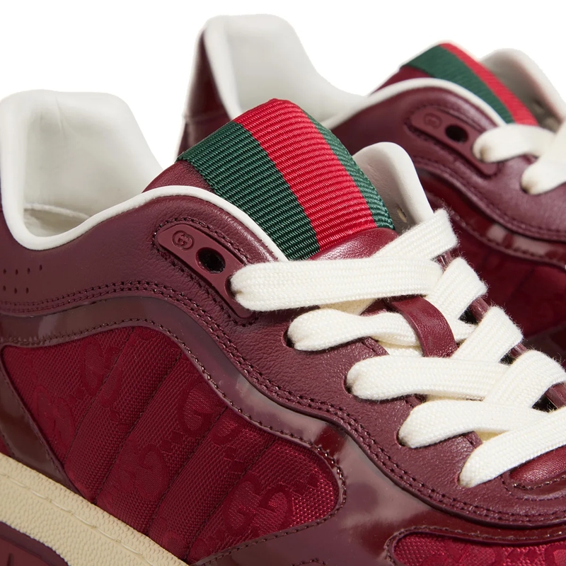 Gucci Lage-top sneaker Re-Web Sneaker Rosso Ancora(Image 9)