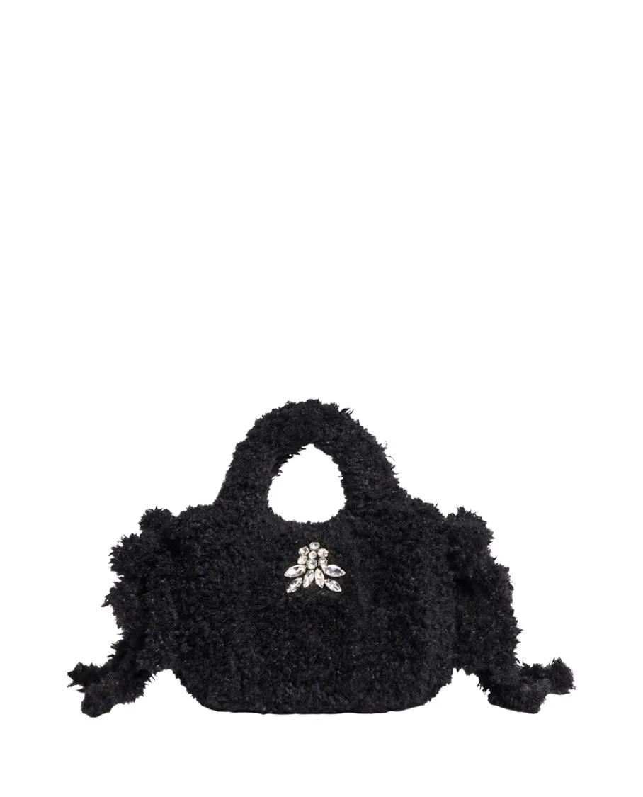 Simone Rocha Tote - Baby Utility Egg Tote Bag W/ Emb - Gr. unisize - in Schwarz - für Damen