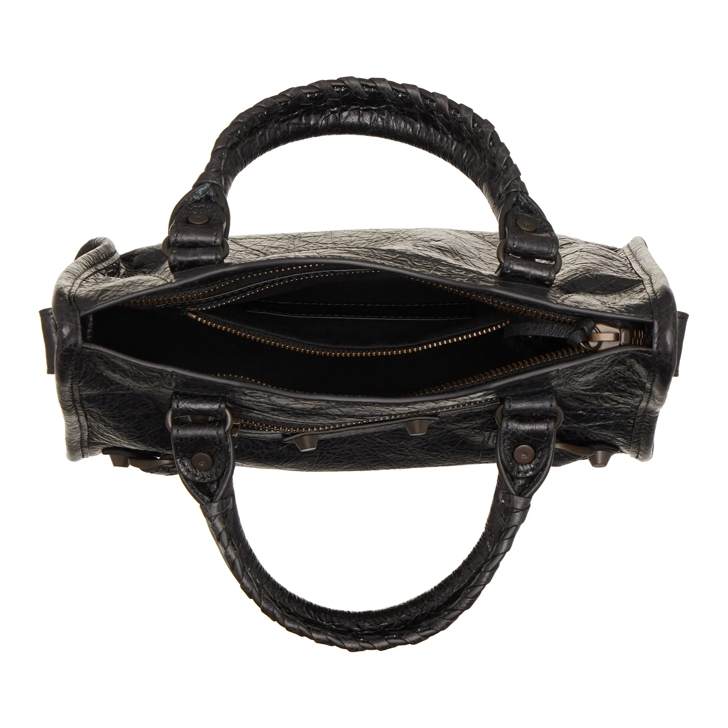 Balenciaga classic mini city bag black hotsell