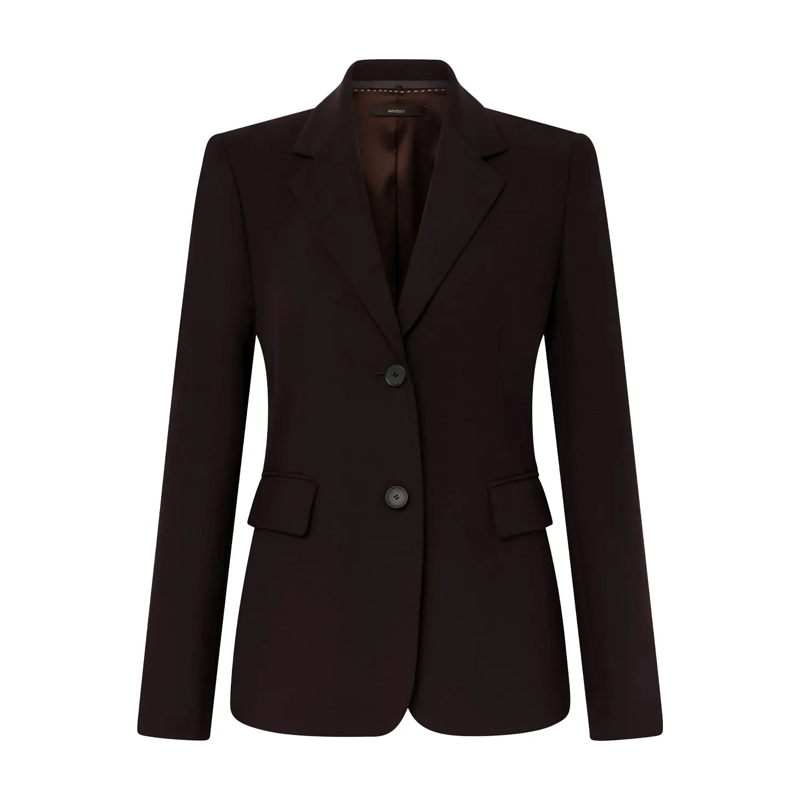 windsor. Blazer Blazer aus Viskose-Mix lila