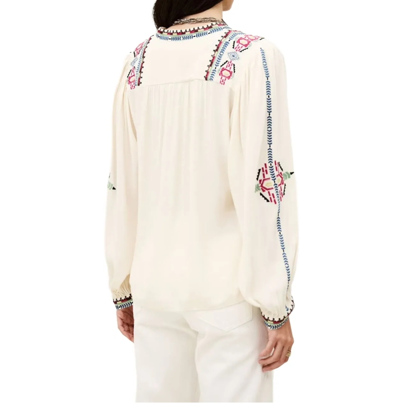 BASH Bluse Ba&sh Tilt Blouses Ecru 1e26tilt weiß(Image 3)