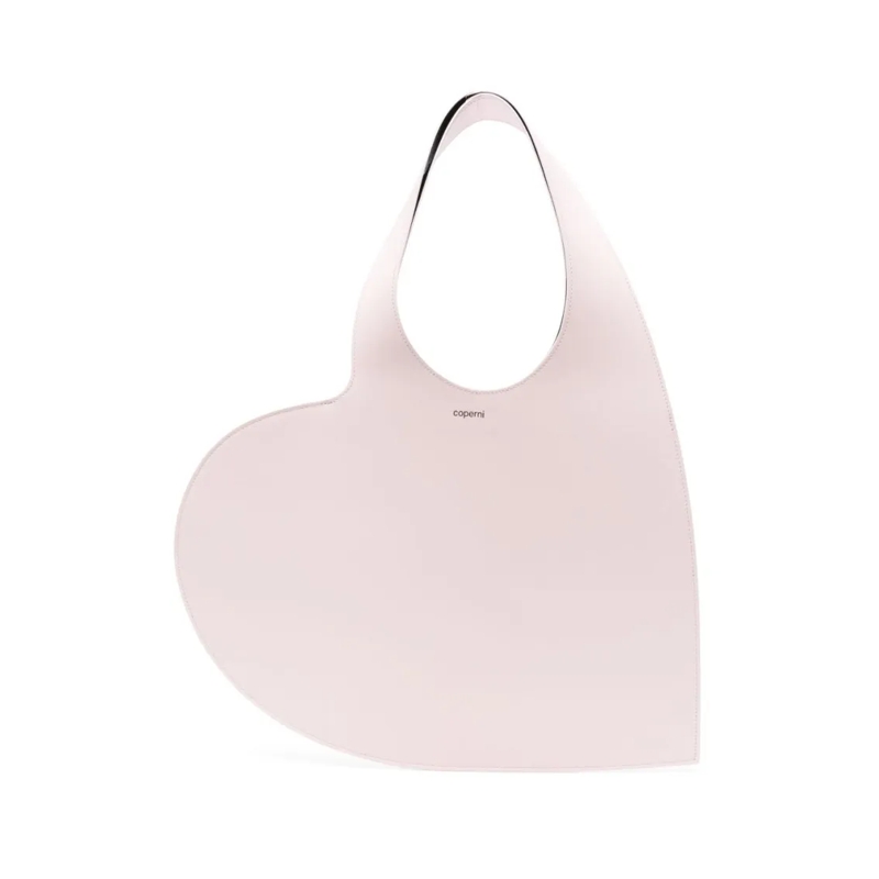 Coperni Schultertasche Heart-Shaped Powder Pink Bag Neutrals