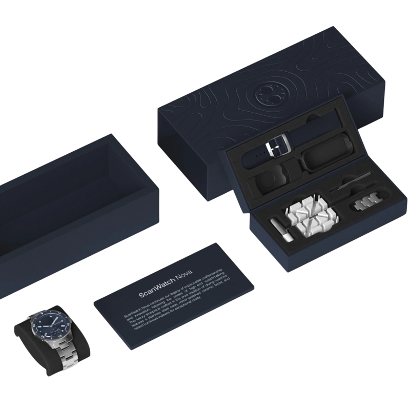 Withings Automatikuhr Scanwatch Nova blau(Image 8)