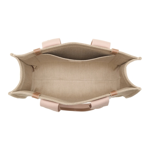 Chloé Fourre-tout Medium Woody Tote Bag Beige (Image 5)