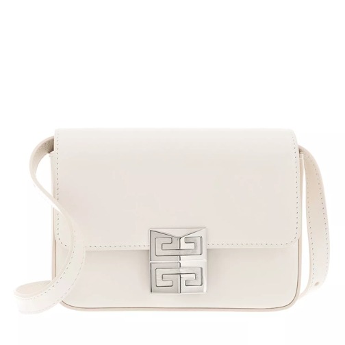 Givenchy Logo Lock Crossbody Bag Leather Ivory Minitasche