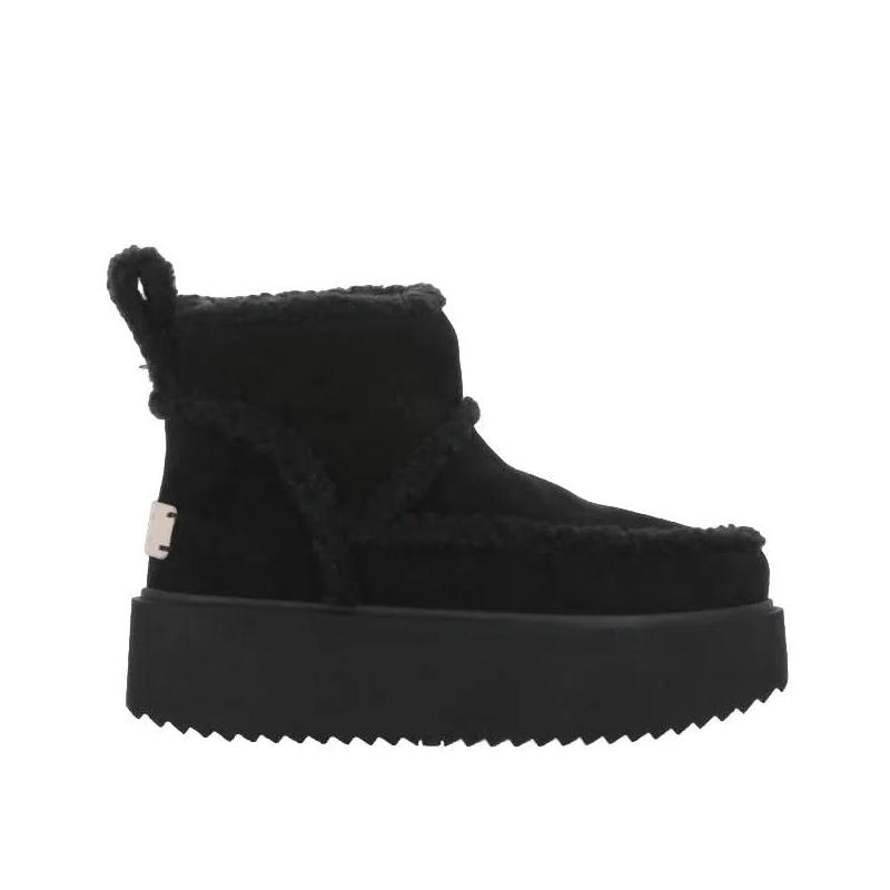 INUIKII Winterlaarzen Classic Low Shearling Brown