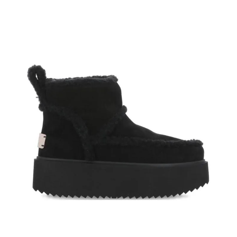 INUIKII Winterboots Classic Low Shearling Brown