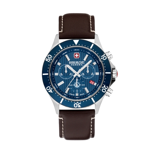 Swiss Military Hanowa Automatikuhr Quarzuhr Flagship X Chrono braun