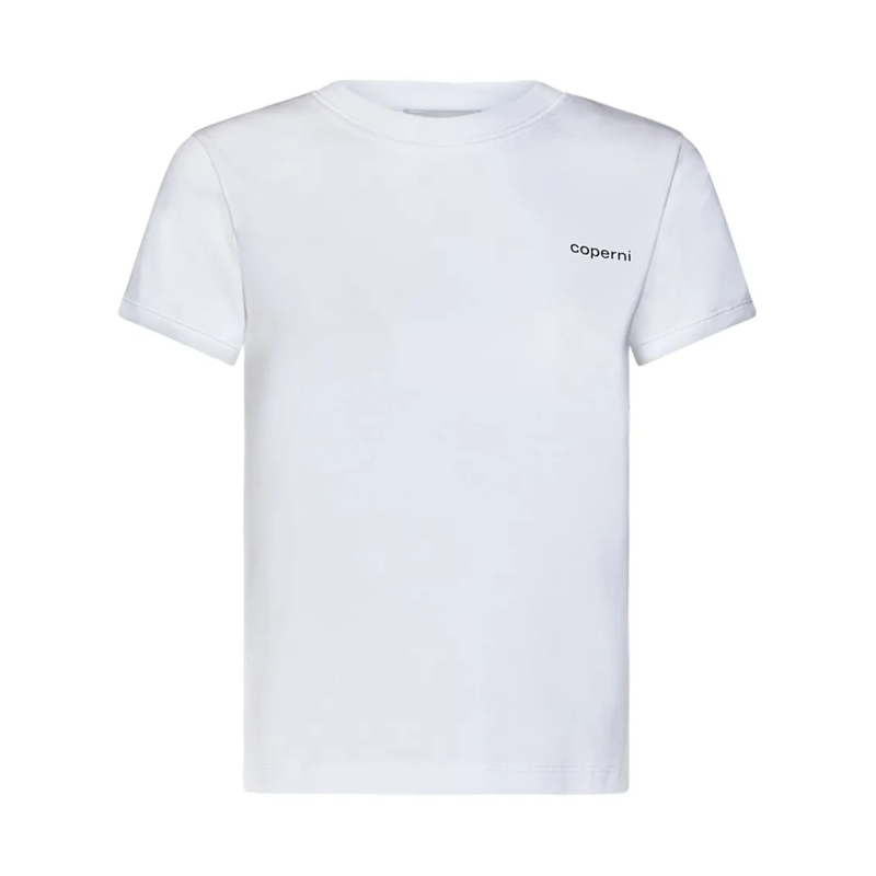 Coperni T-Shirt White Slim Fit T-Shirt White