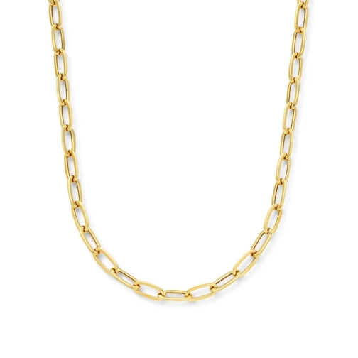 BELORO Beloro Jewels Della Spiga Elisa 9 Karat Gold Neckl Gold Mellanlångt halsband