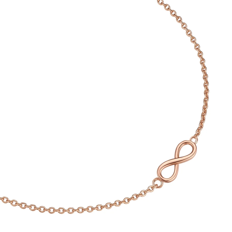 Glanzstücke München Armband Sterling Silber Armband Infinity rosegold(Image 2)