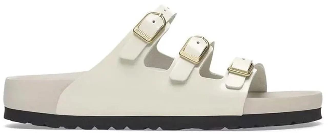 Birkenstock Sandalen - Sandals Shine Ecru - Gr. 41 (EU) - in Bunt - für Damen