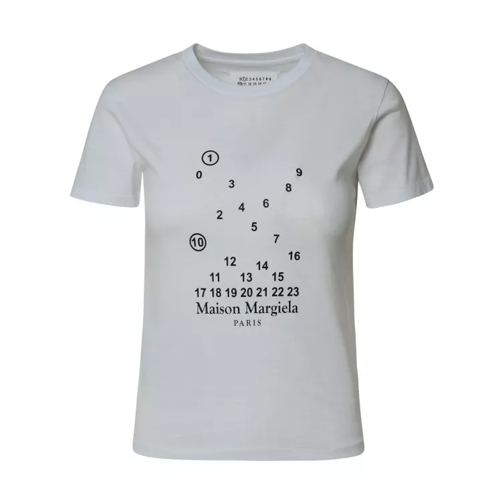 Maison Margiela White Cotton T-Shirt White 