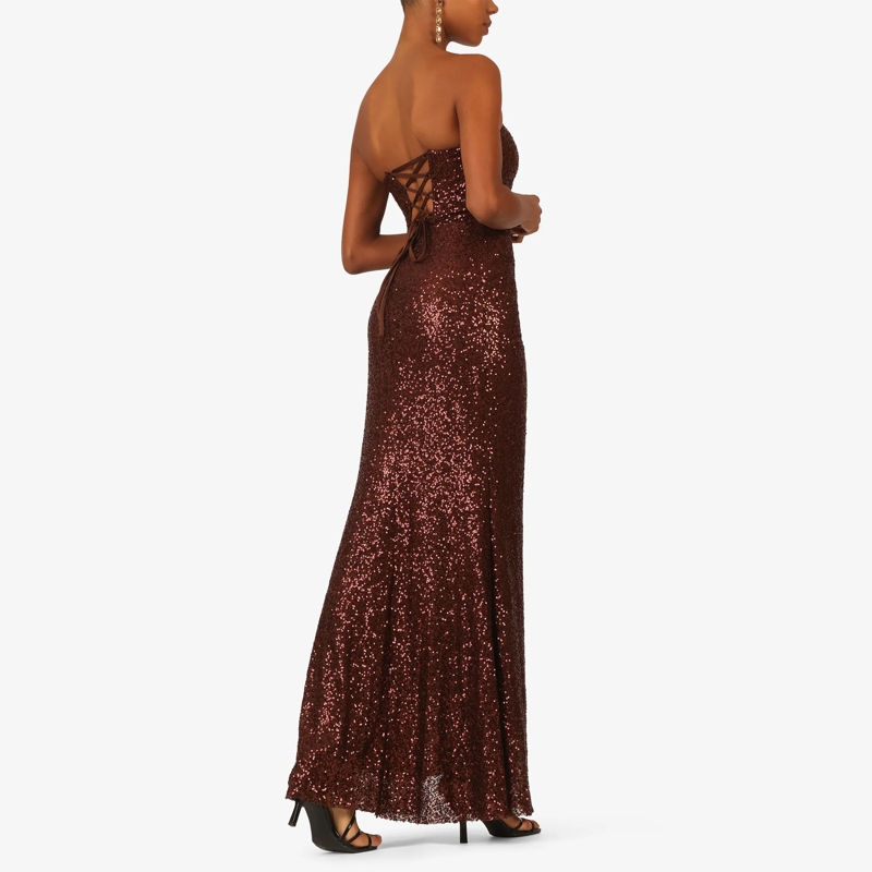 Kraimod Abendkleid Abendkleid braun (Image 4)