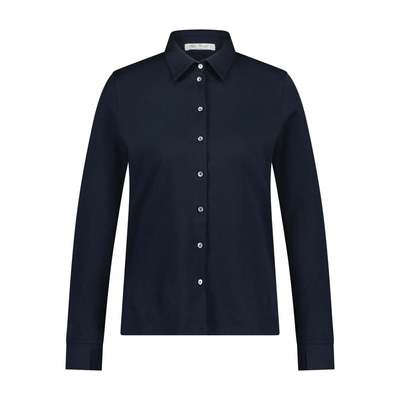 Stefan Brandt Bluse Bluse Ada aus Baumwolle schwarz(Image 3)