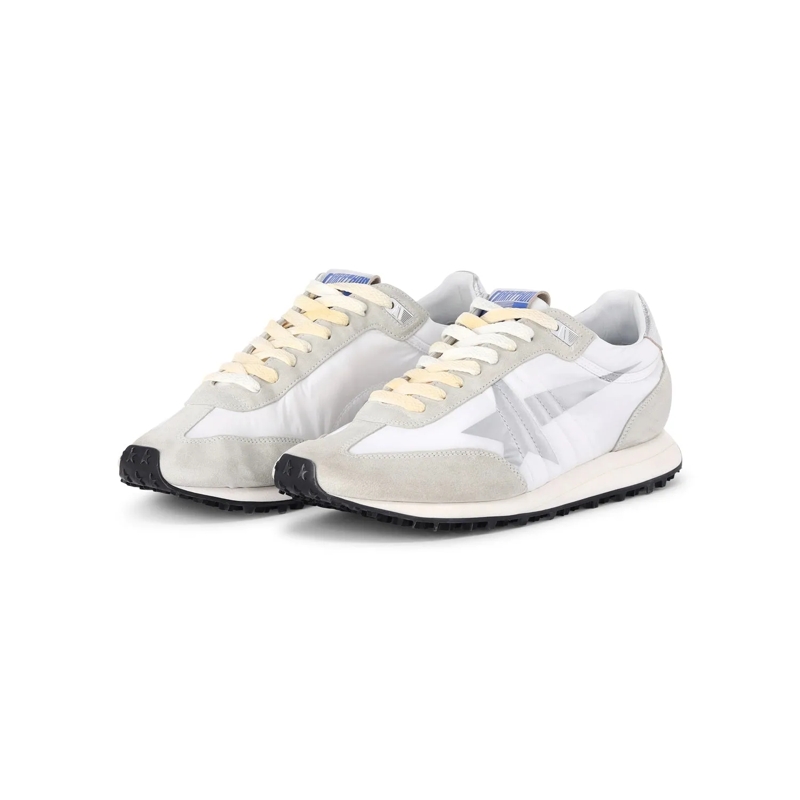 Golden Goose Schnürschuhe baskets a etoiles imprimees Weiß