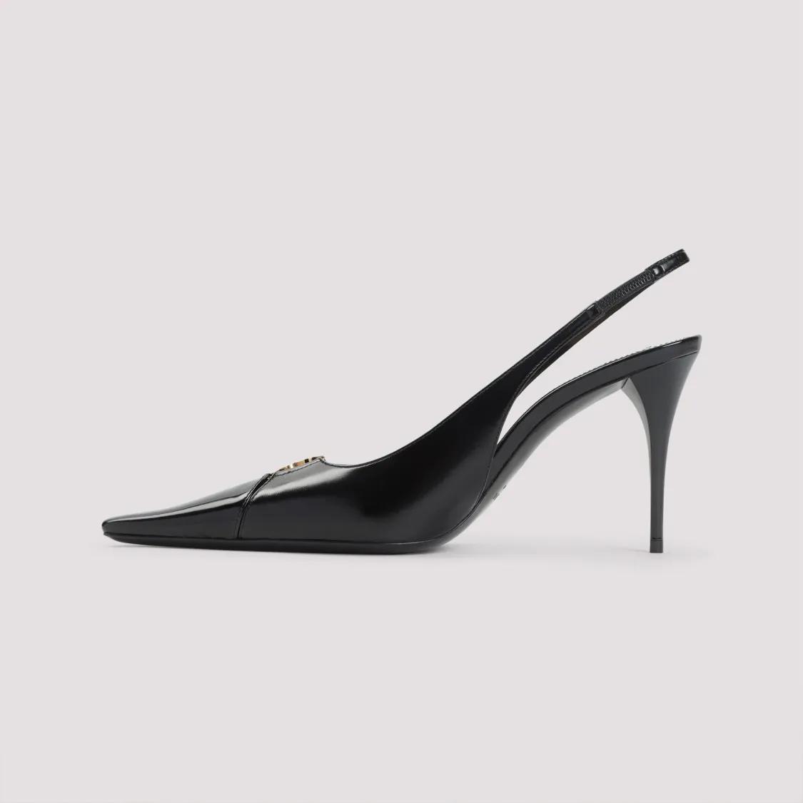 Thumbnail - Saint Laurent Hohe Schuhe - Babylone 80 Pumps - Gr. 38,5 (EU) - in Schwarz - für Damen