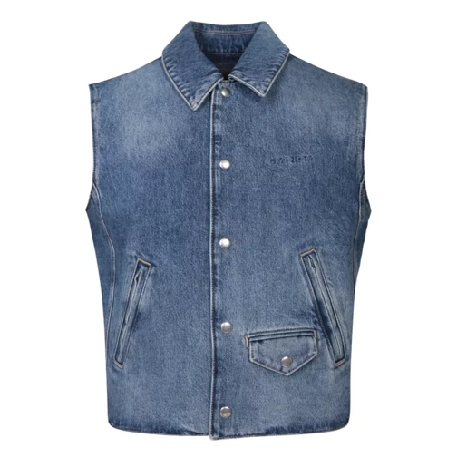 Givenchy Cotton Gilet Blue 