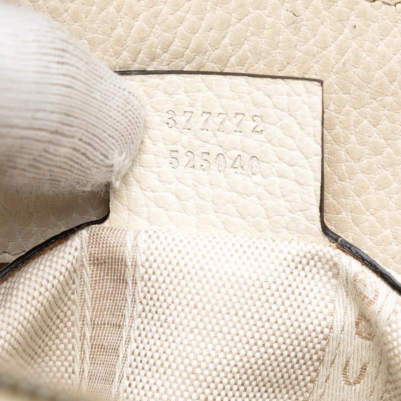 Thumbnail - Gucci Hobo Bags - Calfskin Swing Top Handle Satchel - Gr. unisize - in Weiß - für Damen