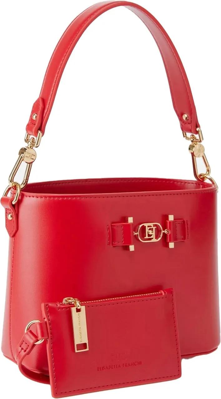 Elisabetta Franchi Crossbody bags Red in rood