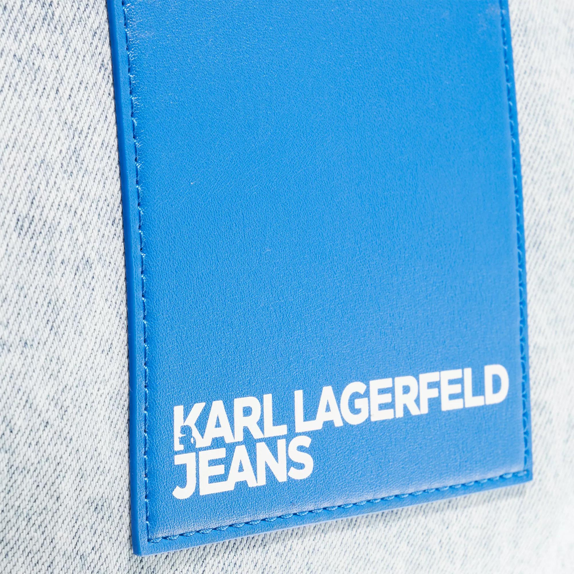 Karl Lagerfeld Jeans Hobo bags Denim Lg Hobo in blauw