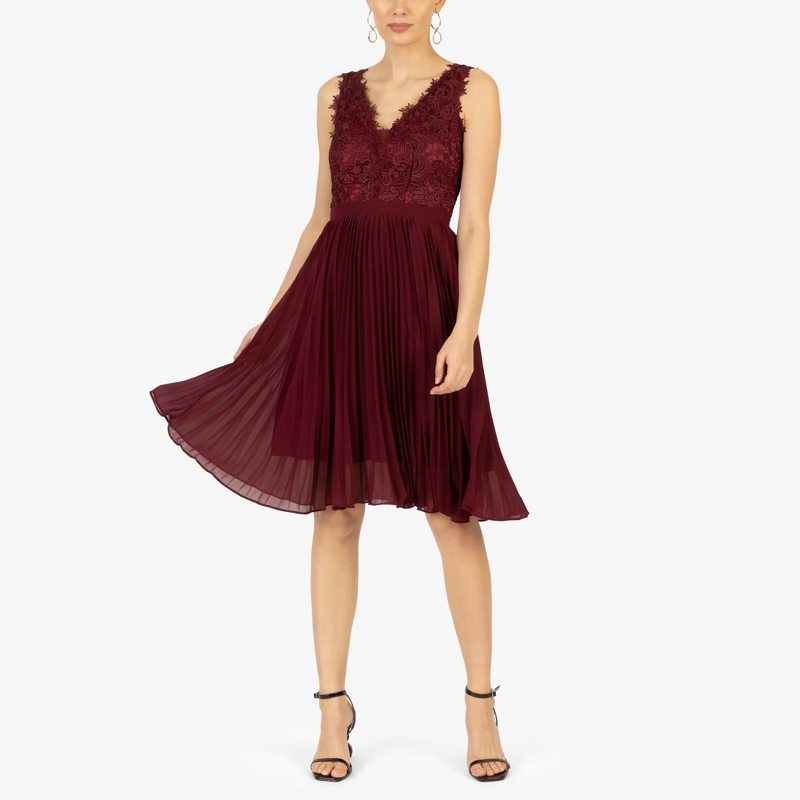 Kraimod Abendkleid Cocktailkleid bordeaux(Image 19)