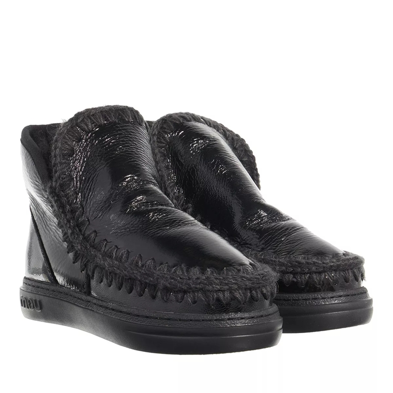 Mou Winterboots Eskimo Sneaker Bold Patent Black