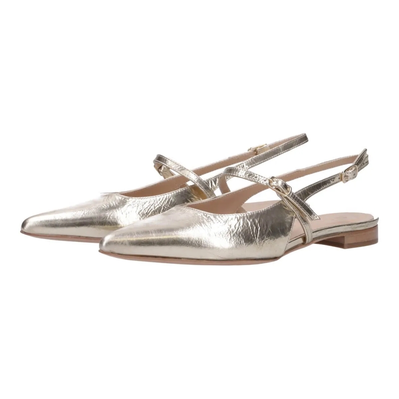 Thea Mika Ballerinas Sling-Ballerinas gold