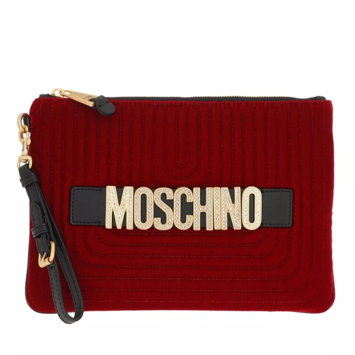 Moschino Pochette Fantasia Rosso Handväska med väskrem