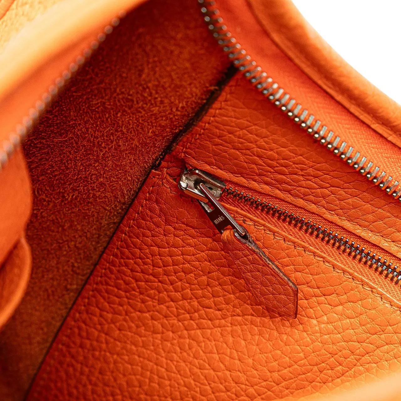 Thumbnail - Hermès Hobo Bags - Clemence Trim II 31 - Gr. unisize - in Orange - für Damen