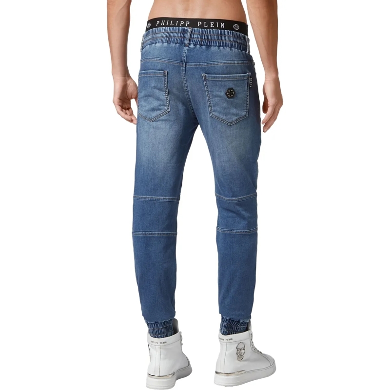 Philipp Plein Tapered-Jeans Jeans dunkel-blau(Image 2)