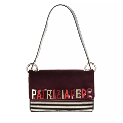Patrizia Pepe Logo Crossbody Bag Viola Fantasy Crossbody Bag