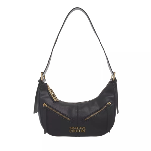 Versace Jeans Couture Zipper Bags Black Shoulder Bag