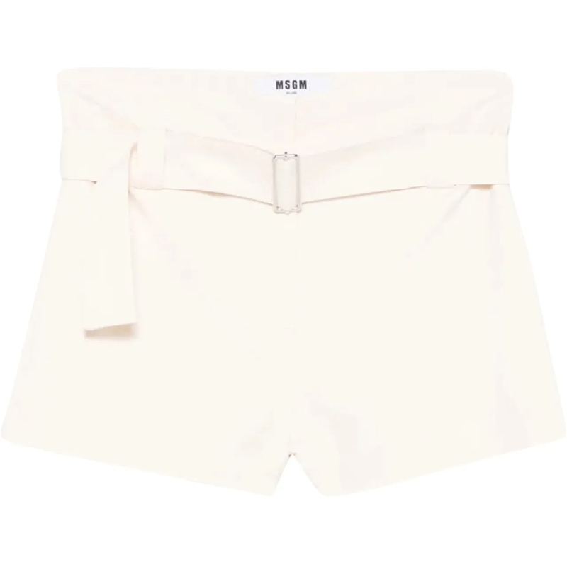 MSGM Korte broek Bermuda weiß