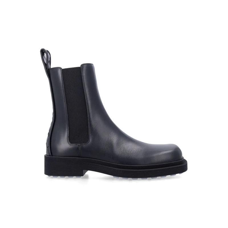 Bottega Veneta Laarzen Ben Boots In Black Calfskin Black