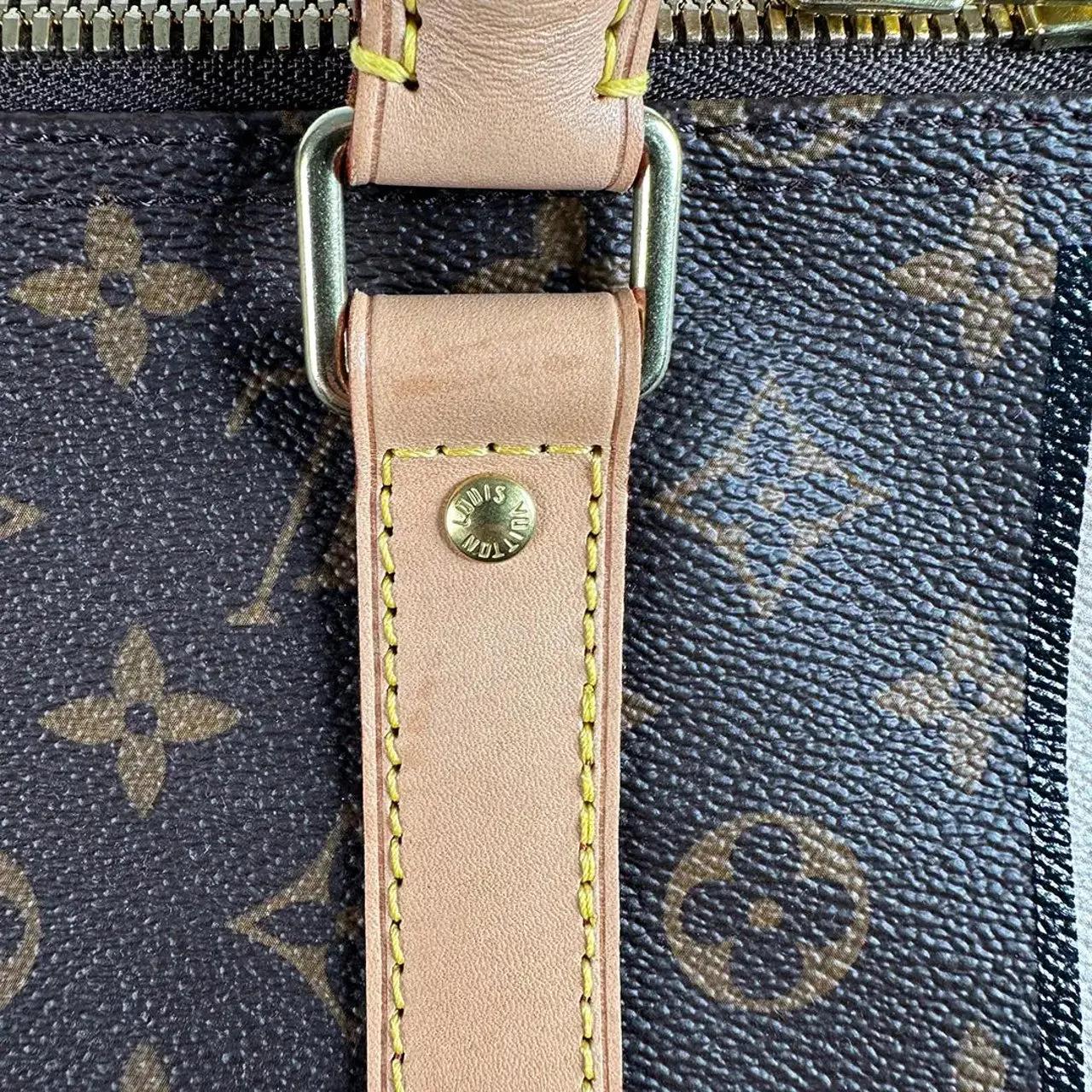 Thumbnail - Louis Vuitton Weekender - Louis Vuitton Keepall 55 My Heritage Hot Stamping - Gr. unisize - in Braun - für Damen