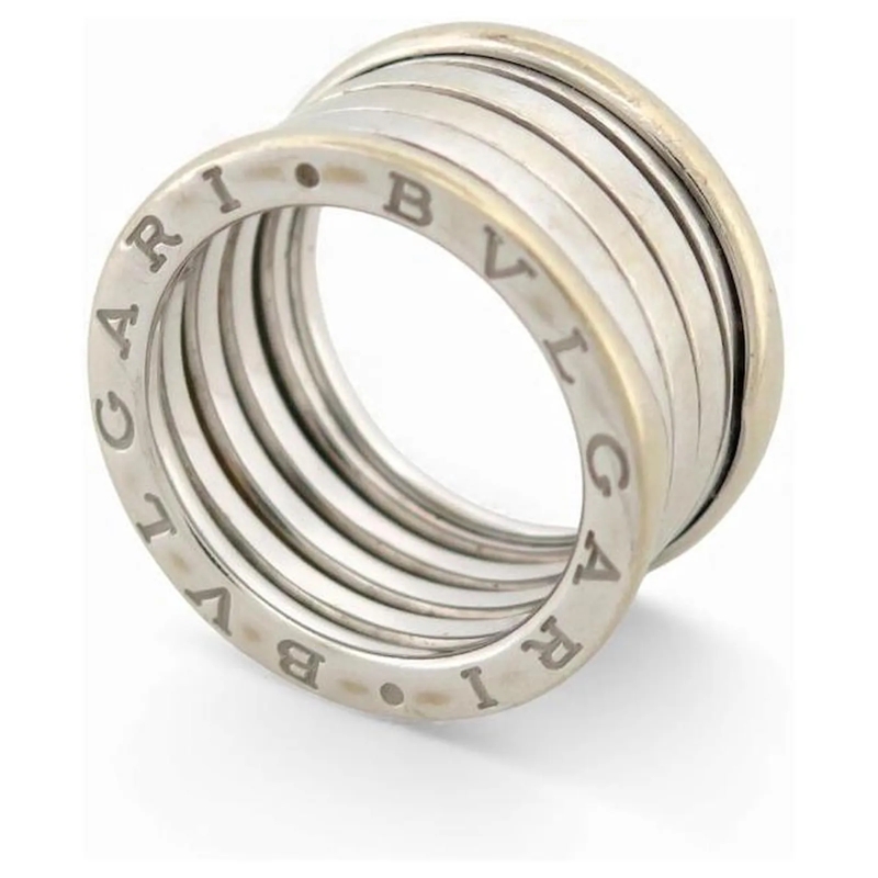 BVLGARI Ring BULGARI B.ZERO 1 VIER RINGE RING 346594 T55 AUS 18 silber