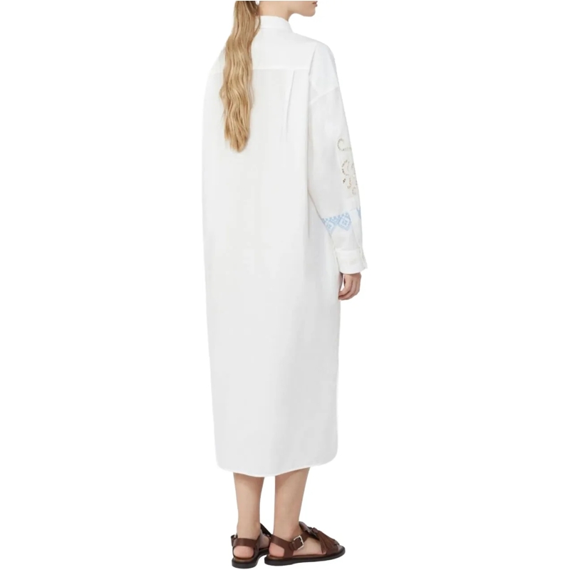 Max Mara Midikleid Max Mara Weekend Wkdgru Jurken Wit 2615221022600 weiß(Image 3)