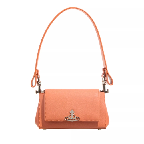 Vivienne Westwood Hazel Small Handbag Orange Axelremsväska