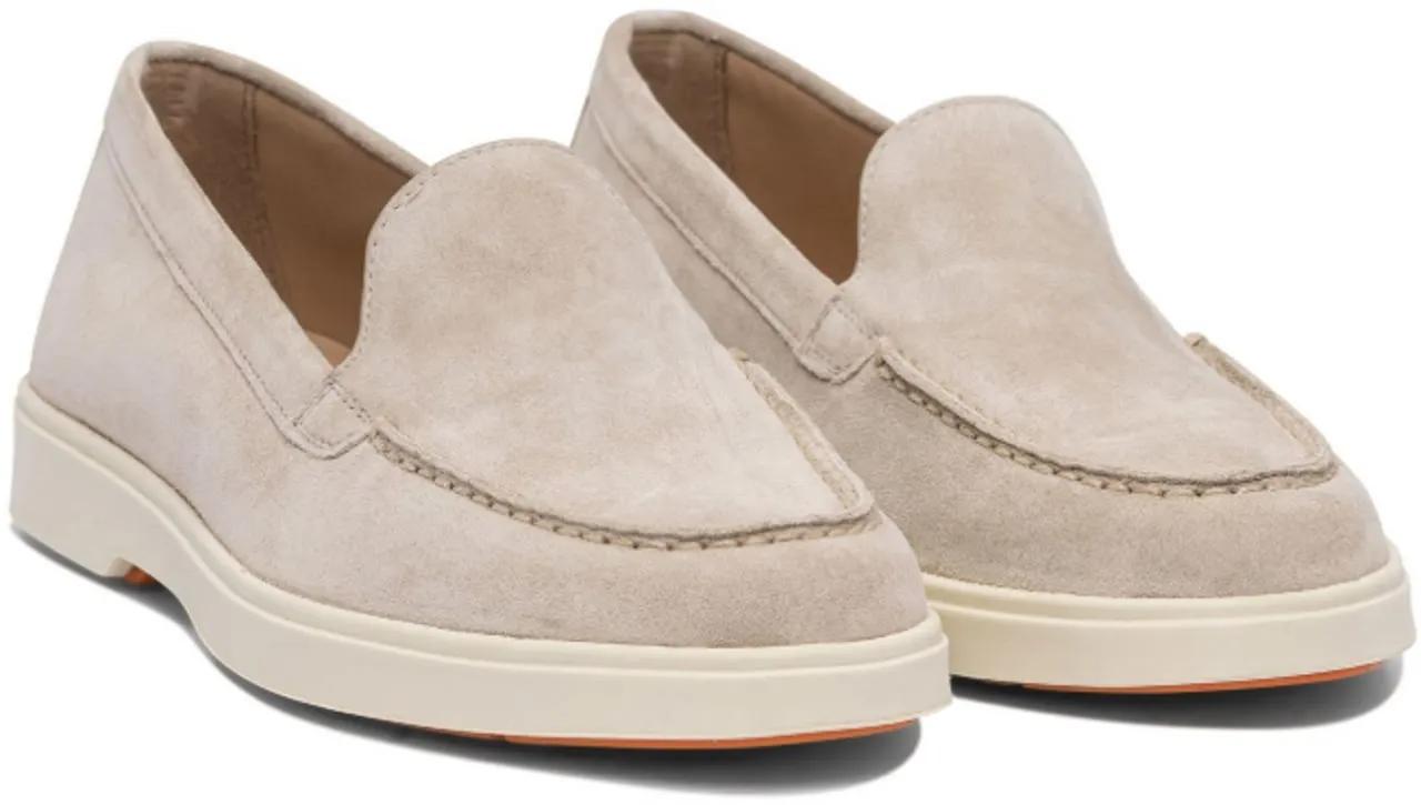 Thumbnail - Santoni Loafer - Flat Shoes Beige - Gr. 36 (EU) - in Beige - für Damen