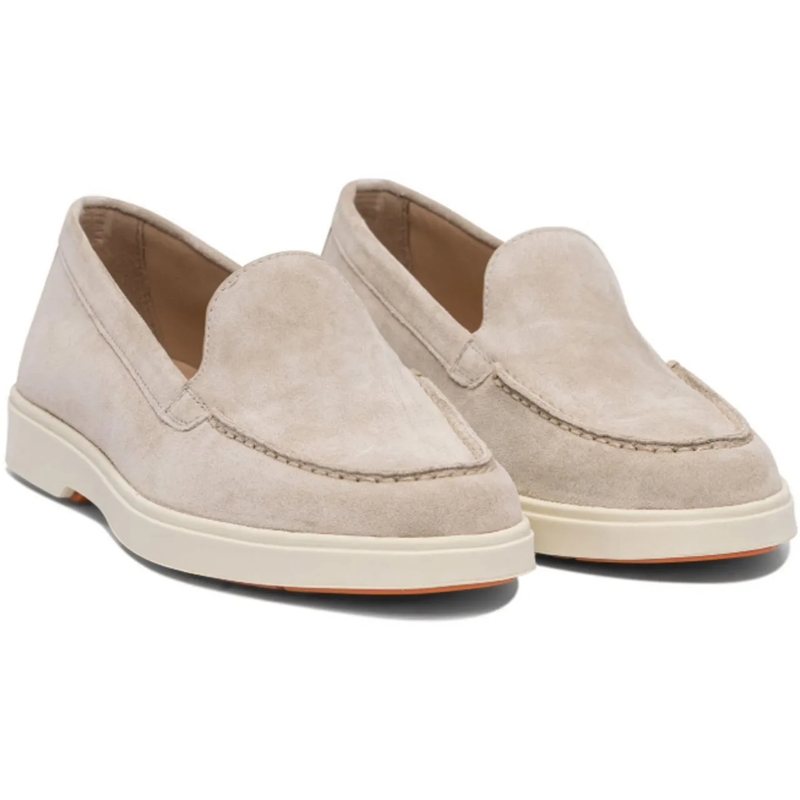 Santoni Schnürschuhe Flat Shoes Beige beige(Image 5)