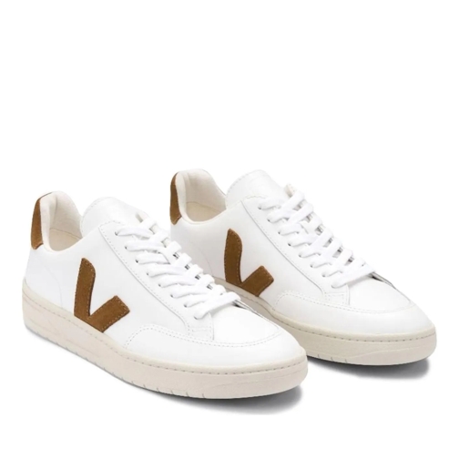 Veja sneaker basse V-12 Sneakers Wit Xd0202322 Extra-white_camel weiß