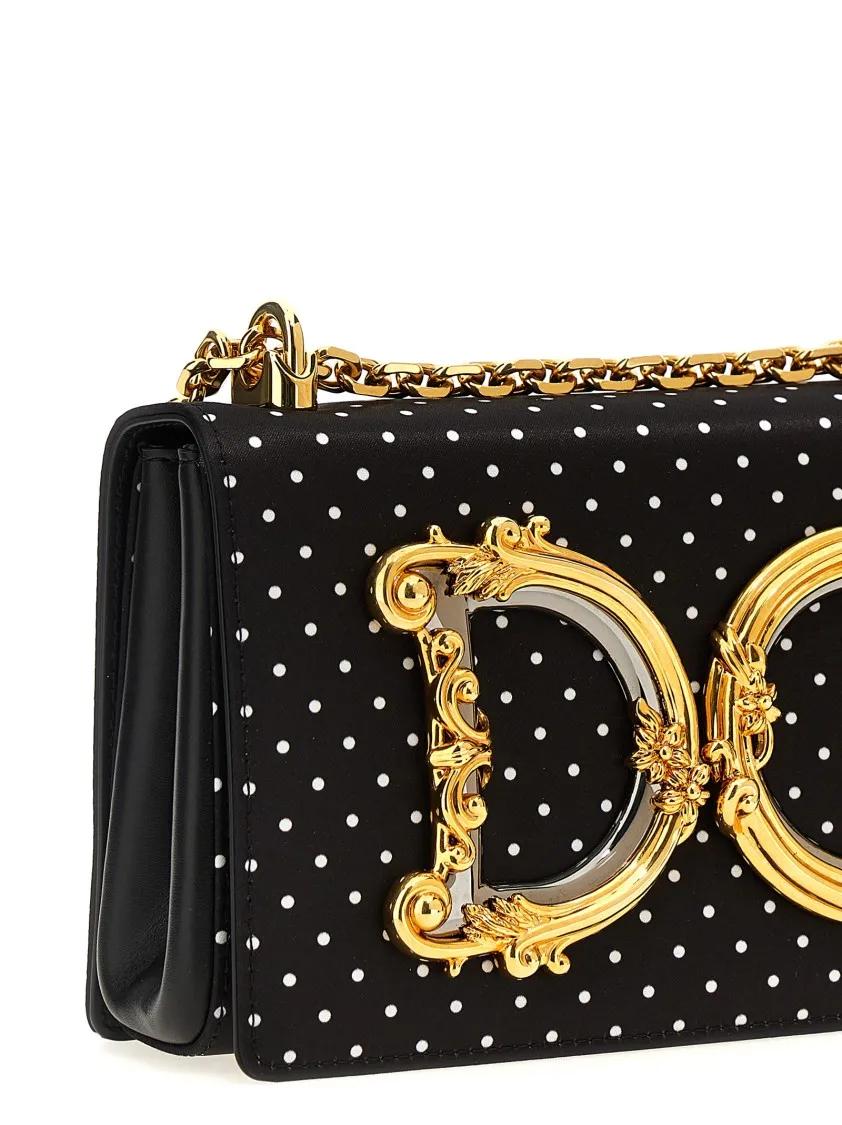 Dolce&Gabbana Hobo bags 'Dg Girls' Crossbody Bag in zwart