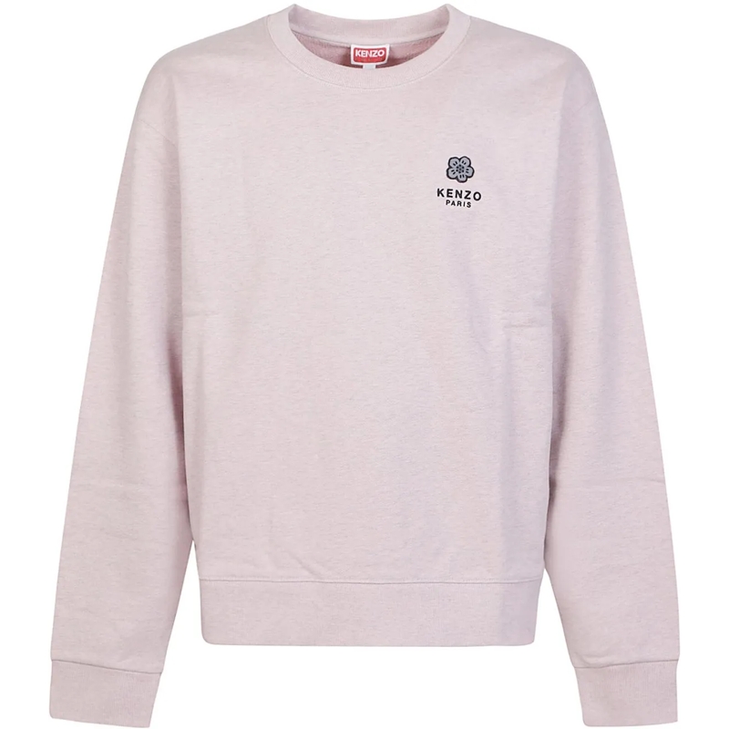 Kenzo  Gots Boke Flower Embroidered Classic Sweatshirt Pi rose