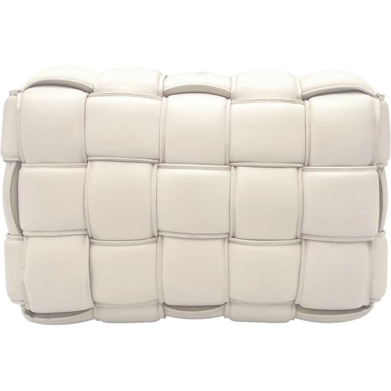Bottega Veneta Sac à bandoulière Bottega Veneta Padded Cassette - Off-White weiß(Image 2)