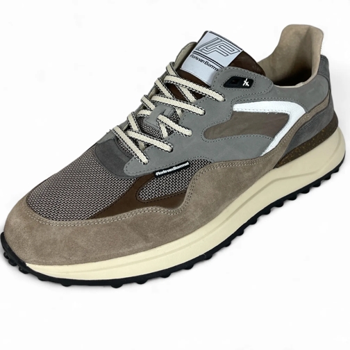 Van Bommel Floris Sport LightBrown Suede mehrfarbig scarpa da ginnastica bassa